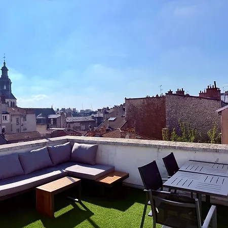 Le Belvedere - Rooftop Calme & Cosy Hyper-centre Lejlighed *